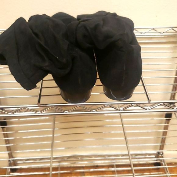 Women boots, the original Arizona Jean Company,color black, suede, size 7/2 - Picture 5 of 5